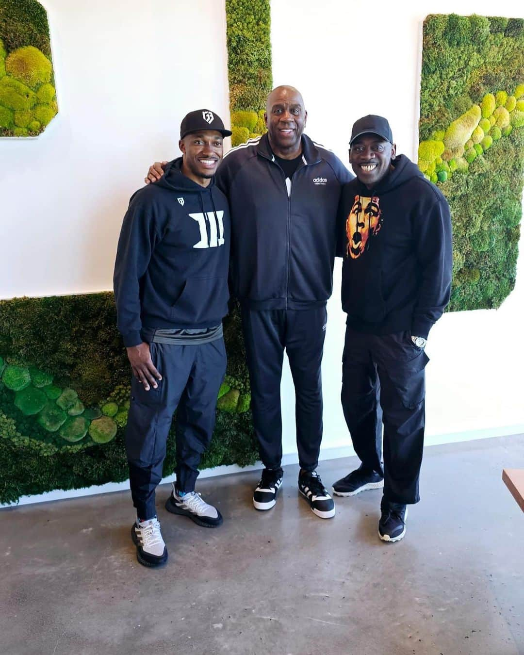 ロバート・グリフィン3世のインスタグラム：「Enjoyed speaking today on Adidas’ Campus about overcoming adversity, building the right mindset and leadership. Thank you to President of Adidas North America Rupert Campbell and his team for creating a true growth environment today. Honored to have Magic Johnson as a mentor.  #motivation #inspiration #mindset #leadership #adidas #adidasfootball #rg3 #rgiii #g3analysis」