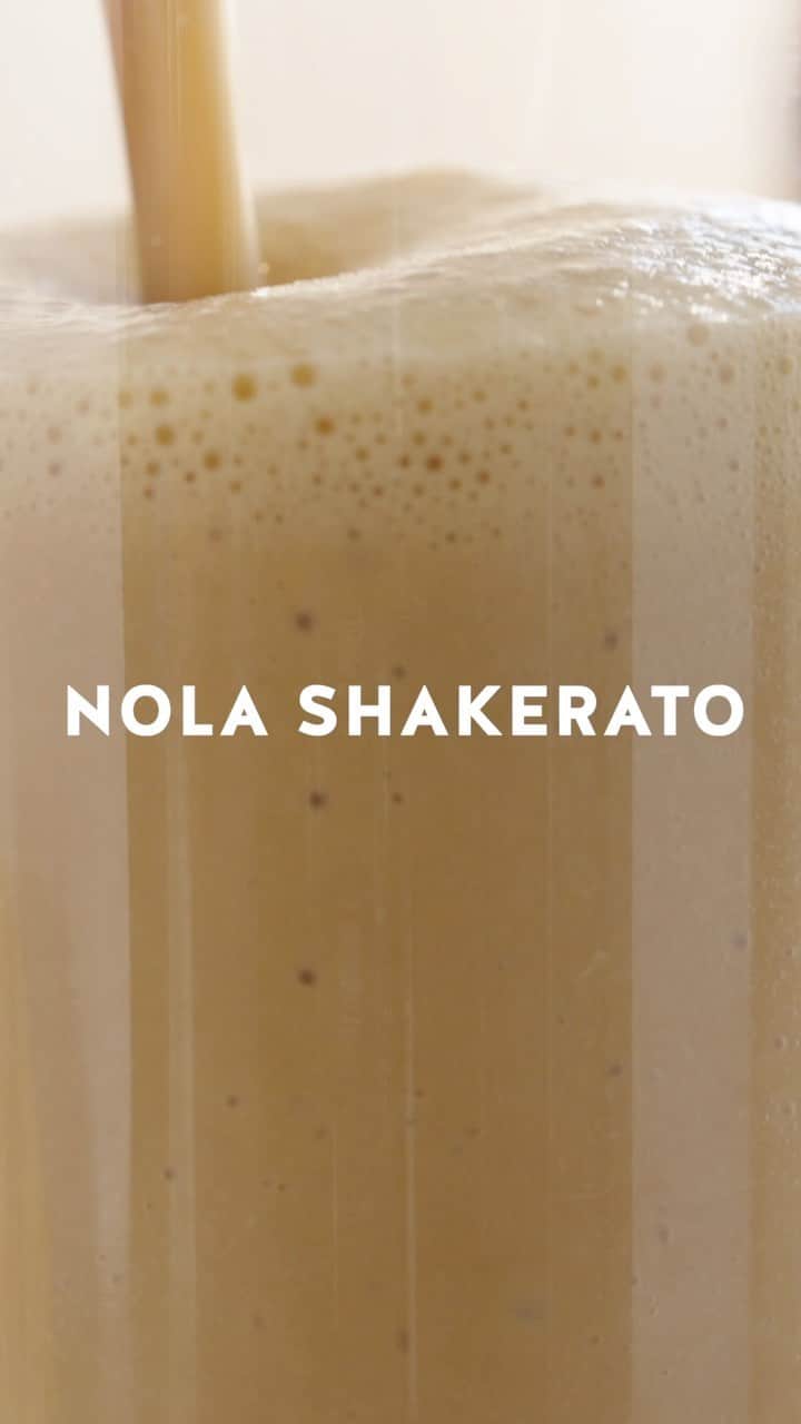 Blue Bottle Coffeeのインスタグラム：「Introducing our newest NOLA: The NOLA Shakerato. It’s an indulgent, velvety drink and it’s only here for the summer.」