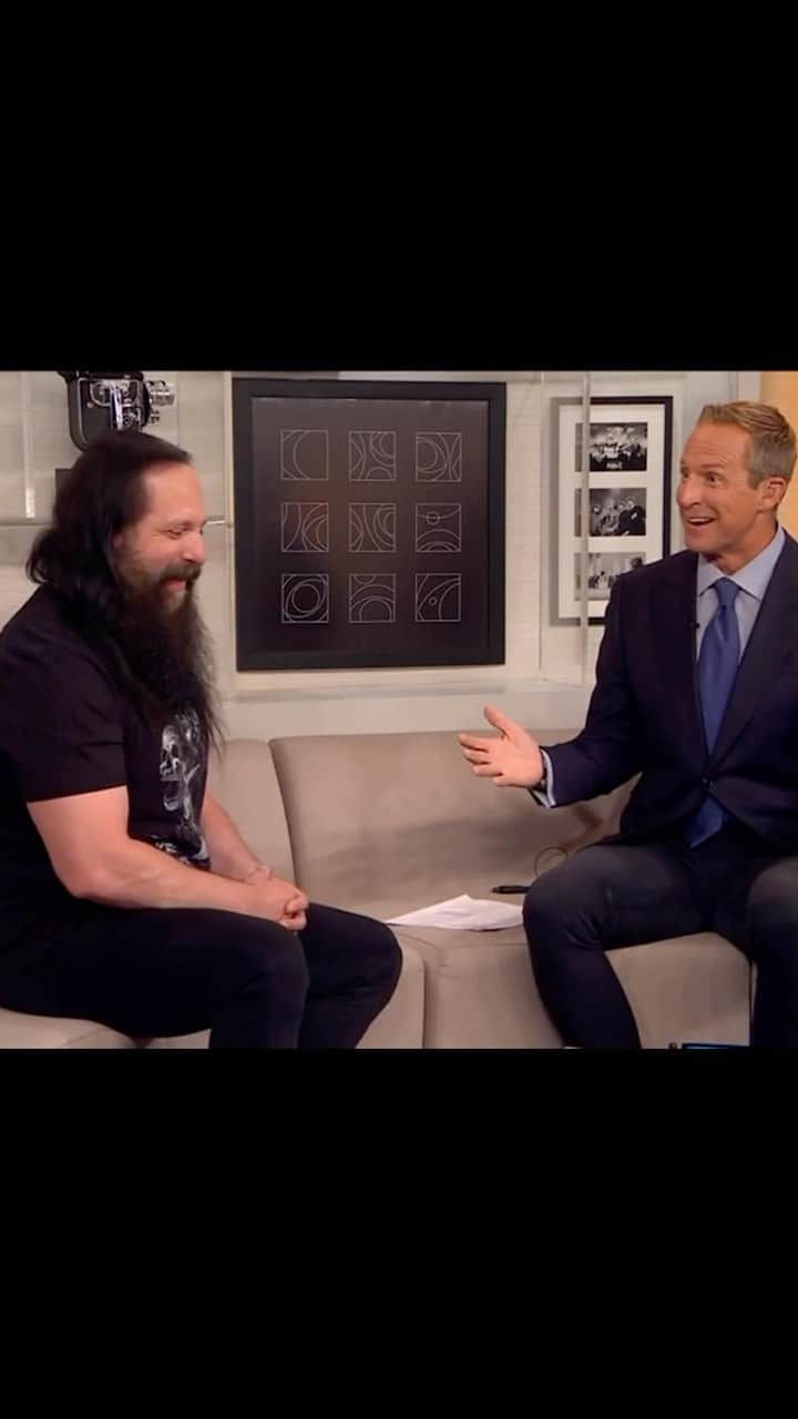 ドリーム・シアターのインスタグラム：「@johnpetrucciofficial was recently interviewed on @cbsnewyork to promote the upcoming Dreamsonic tour, you can watch the full 12-minute segment on the CBS News YouTube channel, link in bio!   #DreamTheater #JohnPetrucci #Dreamsonic2023 #Grammy」