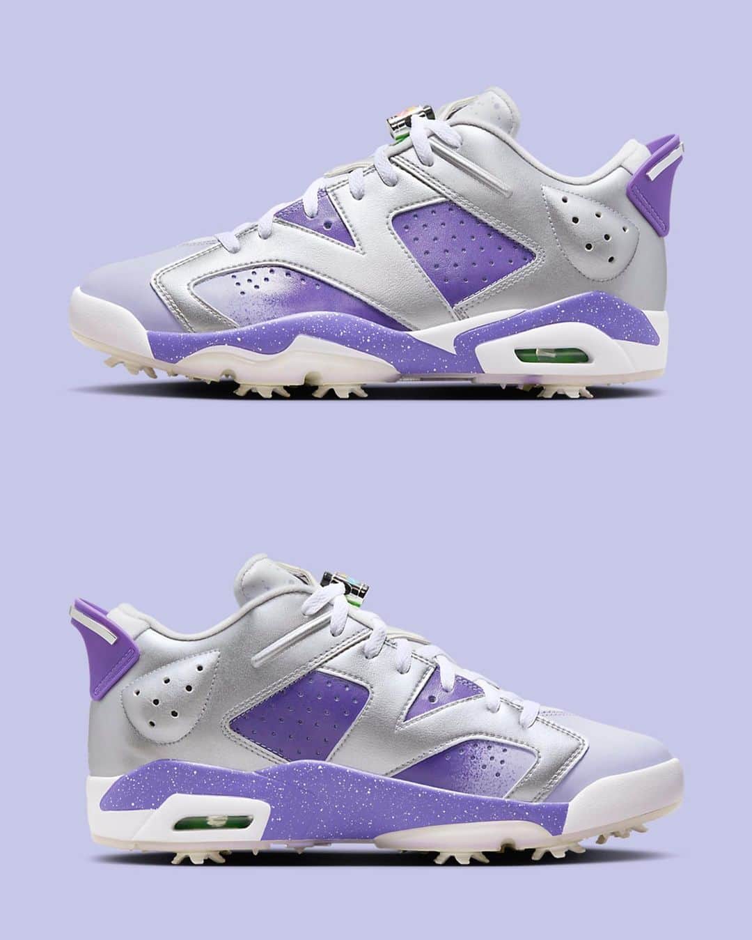 Nice Kicksさんのインスタグラム写真 - (Nice KicksInstagram)「@jumpman23 will be releasing a special-edition Air Jordan 6 Low Golf to commemorate this year’s @usopen ⛳️」6月7日 3時02分 - nicekicks