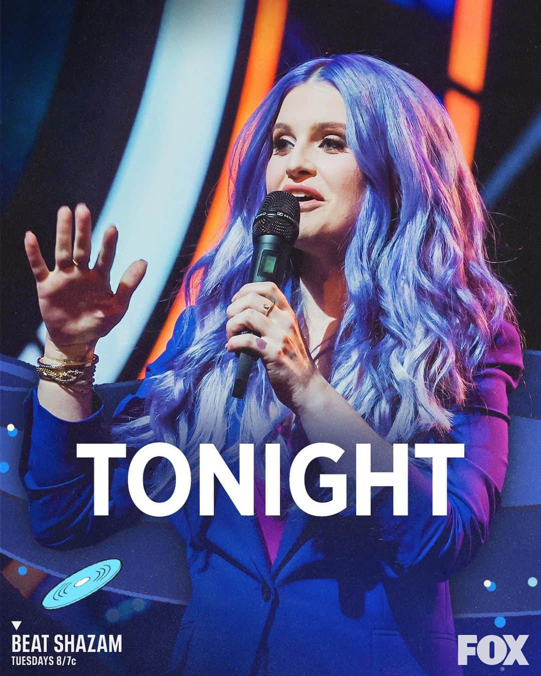 ケリー・オズボーンのインスタグラム：「Don’t miss @beatshazamfox TONIGHT at 8pm on @foxtv @realityclubfox!!!!」