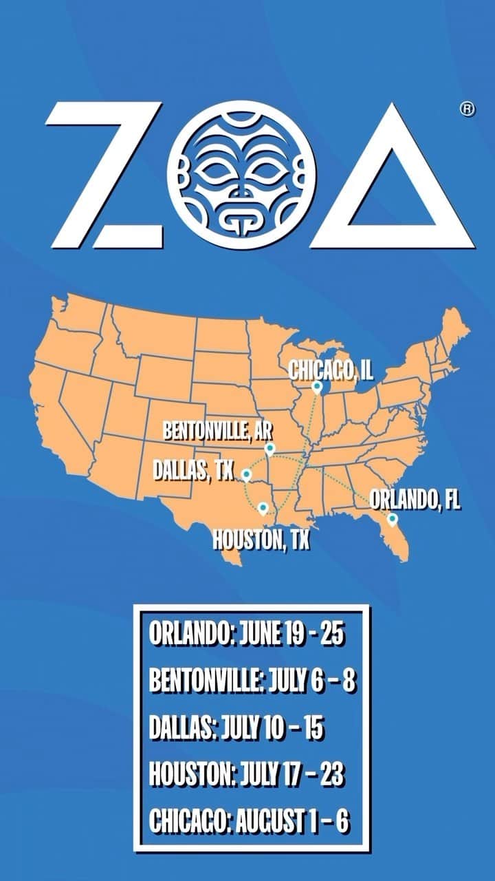 のインスタグラム：「🚨attention🚨  📍 Orlando, FL 📍 Bentonville, AR 📍 Houston, TX 📍 Dallas, TX 📍 Chicago, IL   My @ZOAEnergy warriors out there: our FUEL SOMETHING BIGGER campaign starts rolling today 🚚💥🇺🇸 starting with the above 👆🏾 cities!   Our ZOA Truck 🚚 will be traveling across the country all summer to find and highlight you guys who are pushing the limits of what’s possible and defying what’s perceived as impossible.   Follow our @ZOAEnergy page for more info and I’ll be highlighting all your stories on my page as well all summer.   Drink your ZOA to chase your greatness and FUEL SOMETHING BIGGER.   LFG 🚀   ~ founder  #ChiefEnergyOfficer  #FuelSomethingBigger #ZOA」
