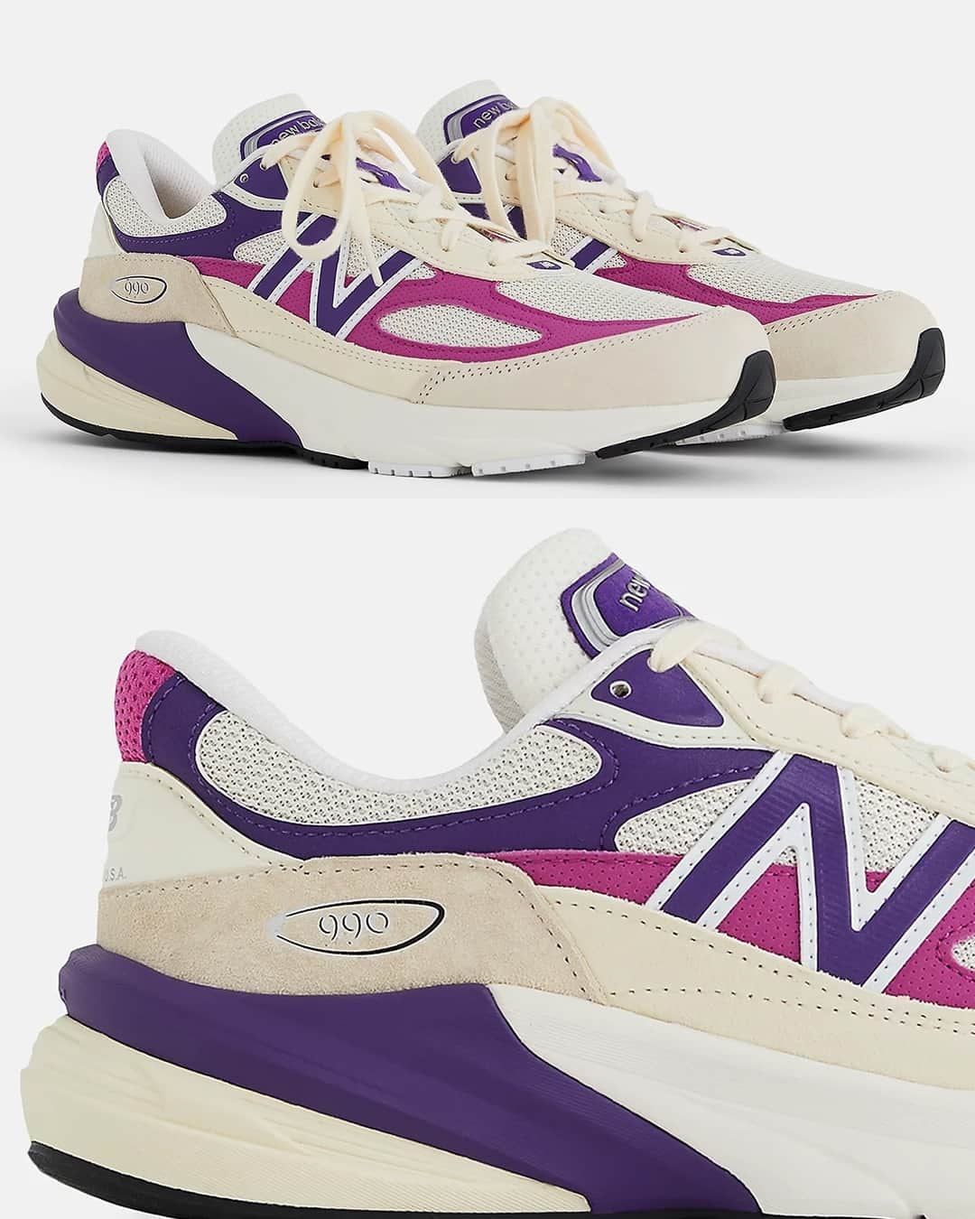Sneaker Newsさんのインスタグラム写真 - (Sneaker NewsInstagram)「Okay, New Balance isn't playing around now. New colorways of the 990v6 look extremely promising! What do you think about this "Macadamia Nut" colorway? Tap the link in our bio for a closer look/」6月7日 4時30分 - sneakernews