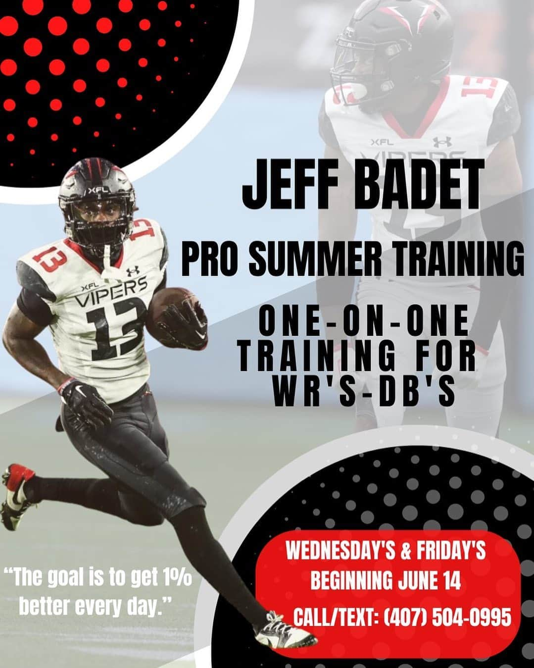 ディー・ゴードンさんのインスタグラム写真 - (ディー・ゴードンInstagram)「Central FL WR’s & DB’s go train with bro @jeffbadet 🗣️🗣️🗣️」6月7日 5時10分 - devaris9