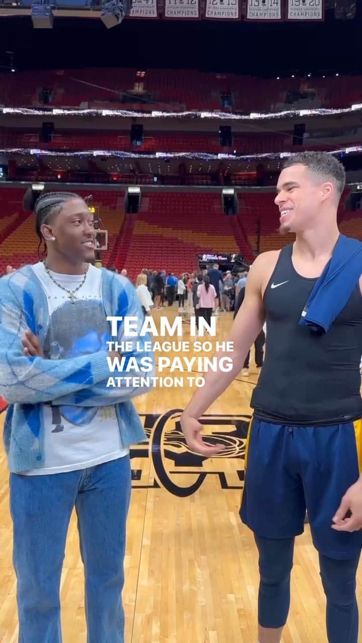 NBAさんのインスタグラム動画 - (NBAInstagram)「JDub talks fashion with Michael Porter ...