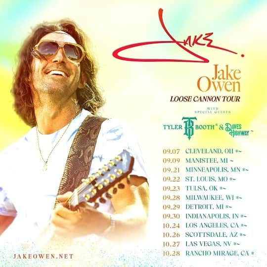 ジェイク・オーウェンさんのインスタグラム写真 - (ジェイク・オーウェンInstagram)「On The Tour Again   Get your tix at jakeowen.net   @tylerboothmusic @daveshighway」6月7日 6時00分 - jakeowenofficial