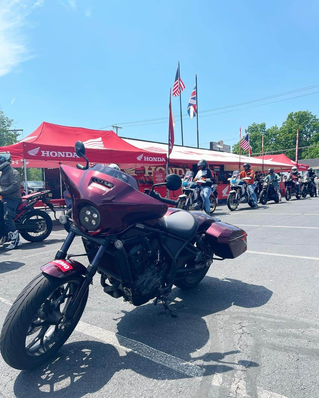 Honda Powersports USさんのインスタグラム写真 - (Honda Powersports USInstagram)「Happy birthday to Americade, which just celebrated 40 years with last week's event! It was a blast, with tons of attendees on Gold Wings, Africa Twins, Rebels and other Honda models. Can't wait for year 41! #Americade #MotorcycleRally #CBR1000RR」6月7日 6時38分 - honda_powersports_us