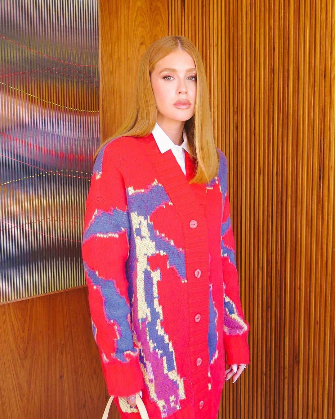 マリーナルイバルボサのインスタグラム：「O frio chegou e eu já garanti tricot @shopginger aqui em casa! - inclusive, fica a dica ;)」