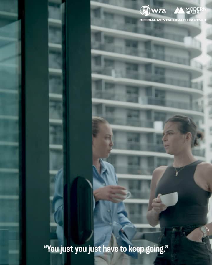 WTA（女子テニス協会）のインスタグラム：「A story about friendship, through highs and lows.  @donnavekic and @ajlatom share how they’ve supported each other’s journeys on Tour in a brand-new episode of ‘The Real Me’ with @modernhealthco.  Watch the full video at our link in bio 🎥」