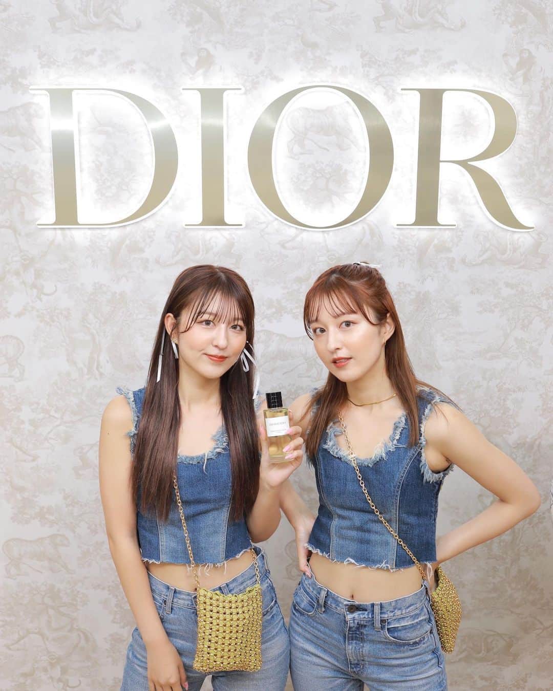 市野莉子さんのインスタグラム写真 - (市野莉子Instagram)「@DIORBEAUTY 🤍  とっても素敵な香りだった〜 お気に入り決定♡笑  #ルジャルダンディオリビエラ #LEJARDINDIORIVIERA#dior#twins#followme#りかりこ」6月7日 20時14分 - riko_ichino