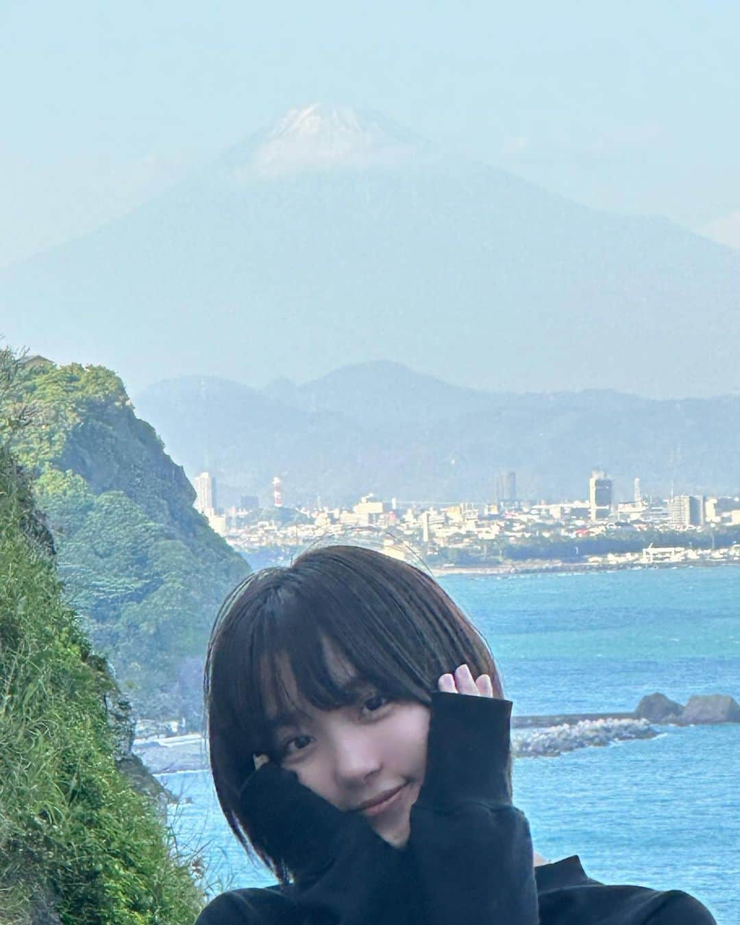 南野巴那さんのインスタグラム写真 - (南野巴那Instagram)「載せてなかった写真🫶 3枚目を見てください。 私の頭上に富士山がいます☺︎」6月7日 18時47分 - hana_minamino
