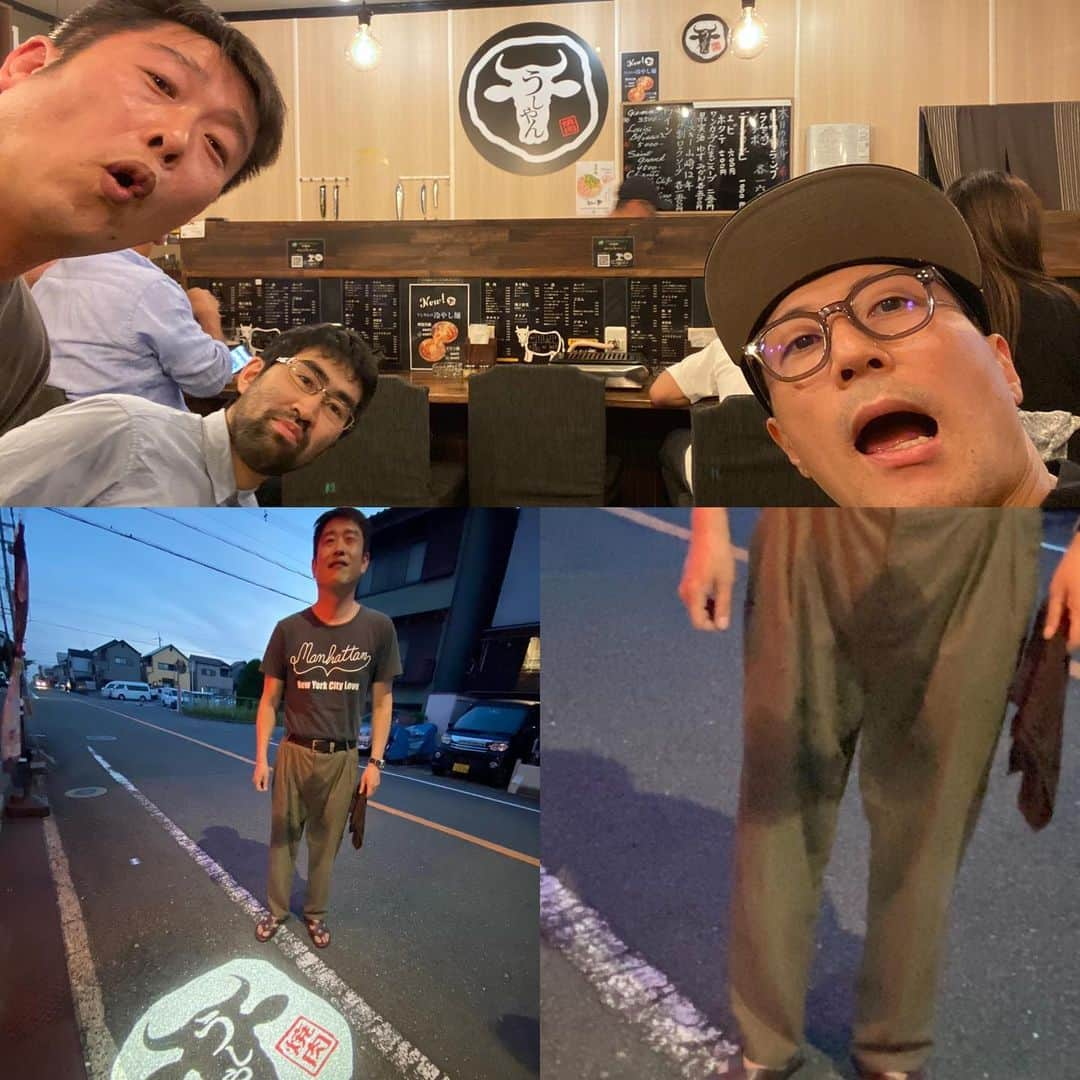 すっちーさんのインスタグラム写真 - (すっちーInstagram)「焼肉を食べに行ったよ🕺 千葉くんが焼肉のタレを 全部こぼしたよ🎊 #うしやん」6月7日 19時35分 - suchi_shinkigeki