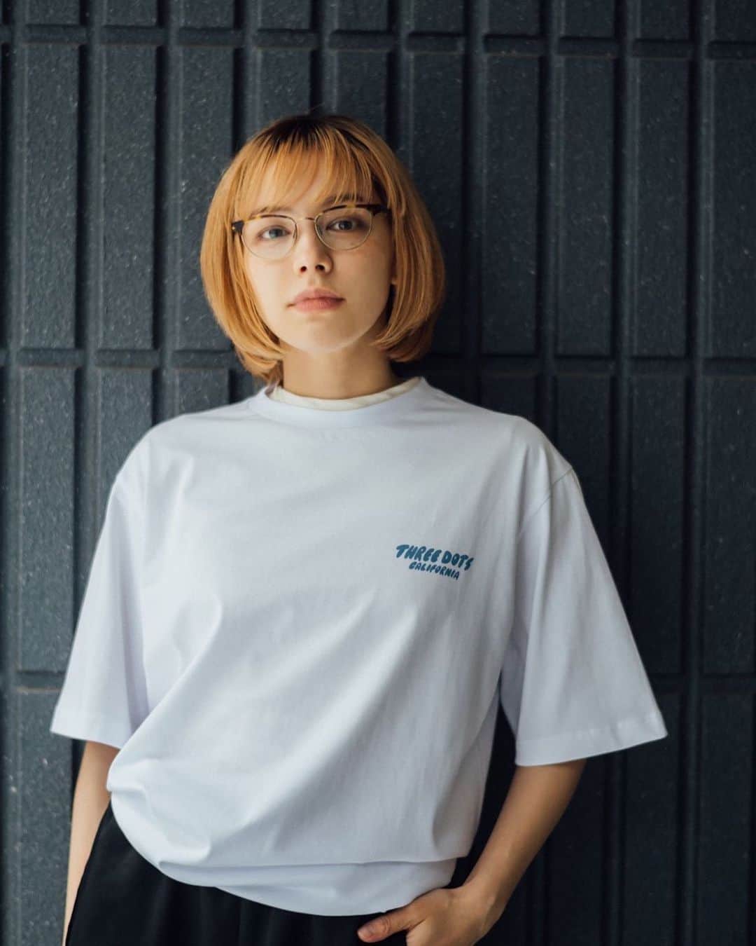 ステファニーのインスタグラム：「🦋🦢✨ @threedots_official x @shogosekine0319  #love #fashion #threedots」