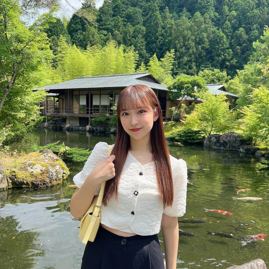 ゆわのインスタグラム：「暑くなってきたね〜☀️」