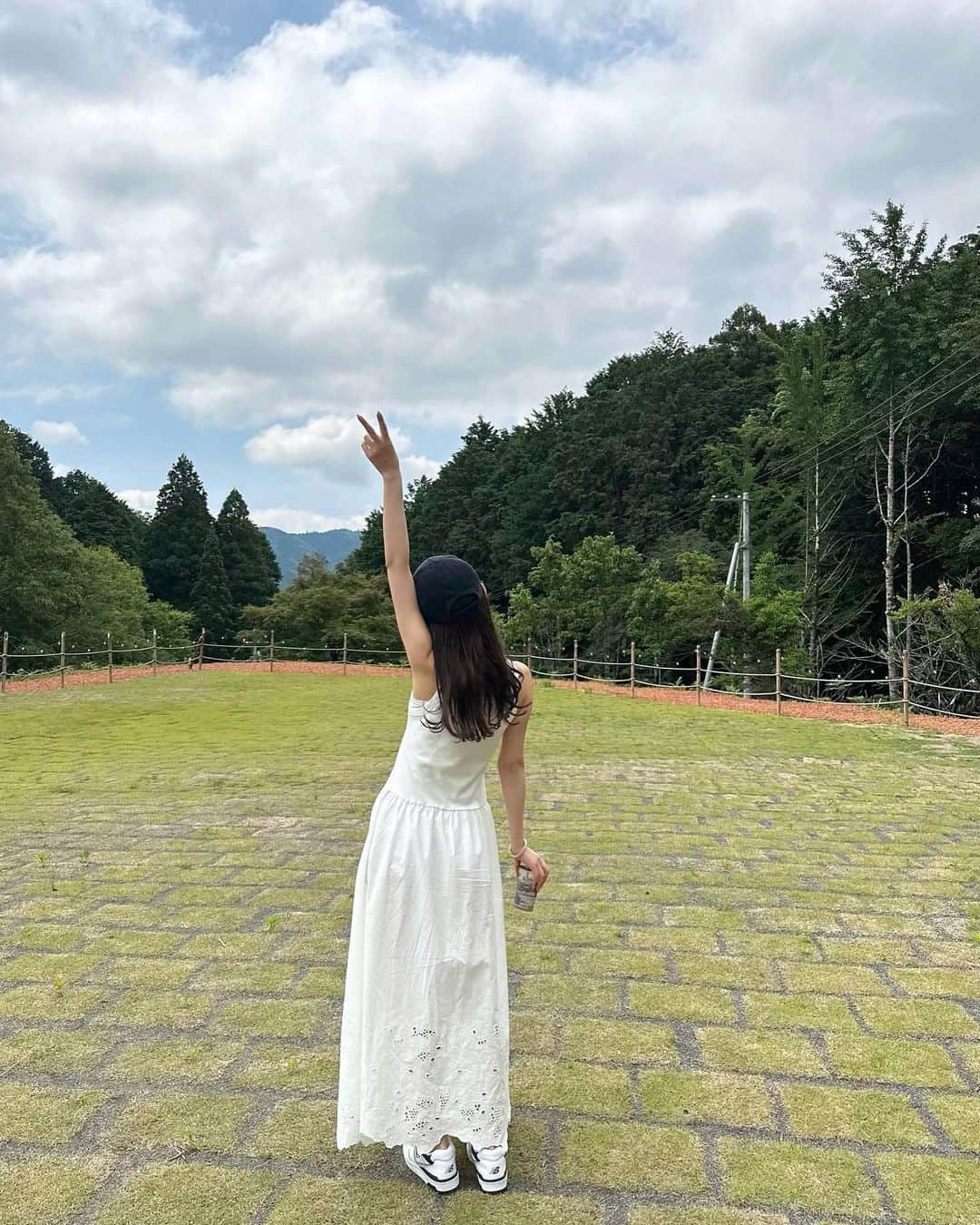 宮所舞のインスタグラム：「リフレーーーーッシュ✌️⛰️✨#岐阜」