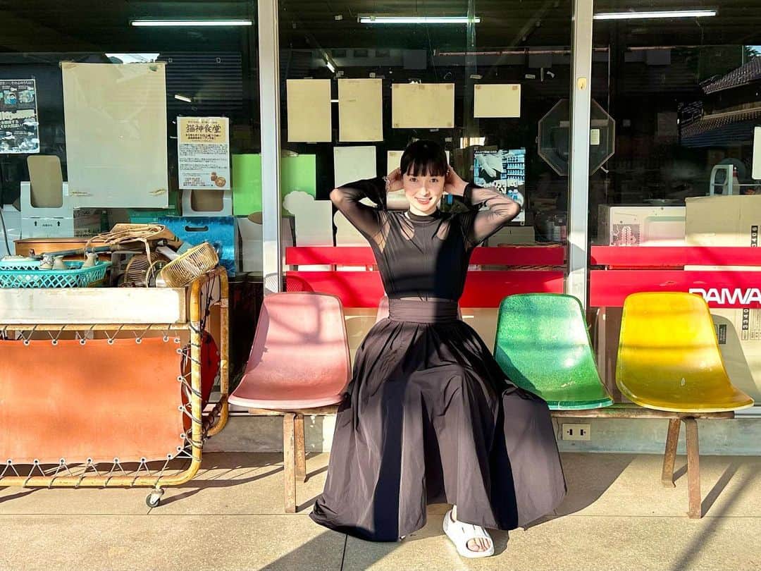 奥村佳恵さんのインスタグラム写真 - (奥村佳恵Instagram)「❤️🖤💚💛 #商店すてき」6月7日 20時05分 - okumura_kae