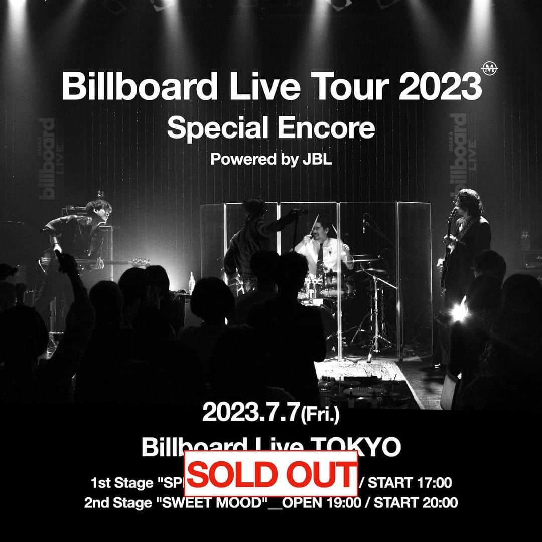 I Don't Like Mondays.さんのインスタグラム写真 - (I Don't Like Mondays.Instagram)「Thank you SOLD OUT. "Billboard Live Tour 2023 Special Encore" Powered by @jbl_japan  2023.7.7 @billboardlive_tokyo」6月7日 20時08分 - idlms.official