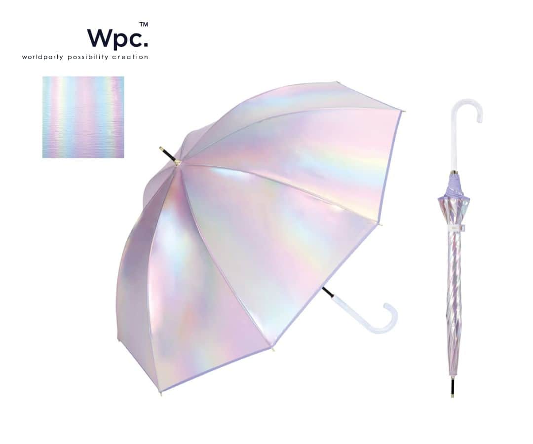 シャンブルオフィシャルさんのインスタグラム写真 - (シャンブルオフィシャルInstagram)「雨の日が多くなってきましたね🌧️  なんとなく気分も下がりがちなこの季節…。 気分をパッと明るくする、Wpc.の傘をご紹介します。  パール傘は、真珠の輝きから着想を得てつくられた、独特の光沢感が目を引くシリーズ。  角度によって色合いが変わって見えて、持って歩くだけで楽しくなりそう。  偏光パール生地の虹色のきらめきが、雨上がりへの期待感も膨らませてくれます。  全国のシャンブル店舗とオンラインストアで好評販売中です✨ ※在庫は店舗により異なります。 ※売り切れの際はご容赦ください。  長傘 612-1153他　本体3,600円（税込 3,960円） 折り畳み傘 612-1157他　本体3,400円（税込 3,740円）  --------------------------------------------------------------- シャンブルのオンラインストアは全国の しまむら・アベイル・バースデイ・シャンブルの 店舗で受取り可能✨ しかも、店舗受取なら送料無料❗️ ---------------------------------------------------------------  #シャンブル #chambre #シャンブル購入品 #wpc傘 #wpc #傘 #長傘 #折りたたみ傘 #レイングッズ #梅雨 #雨傘 #おしゃれ傘 #雨の日 #雨の日を楽しむ」6月7日 12時00分 - grchambre