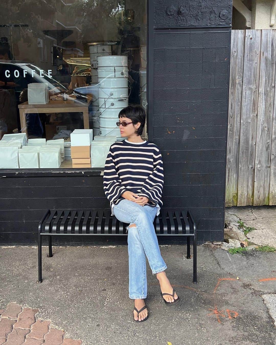 大屋夏南のインスタグラム：「My favorite season 🌳 外が気持ちのいい季節ですね🍃 緑や青が綺麗な季節🤍」