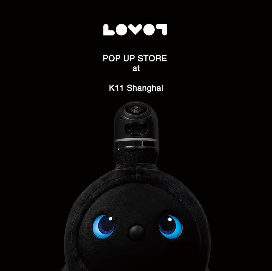 藤原ヒロシのインスタグラム：「LOVOT POPUP STORE at K11 Shanghai Experience the comforting warmth, softness, and the gaze that LOVOT offers.  A new relationship between robots and humans starts right here.  上海K11购物艺术中心 B2中庭　上海市黄浦区淮海中路300号 June 9th (Mon) - July 8th (Sat), 10:00-20:00, Monday to Sunday.」