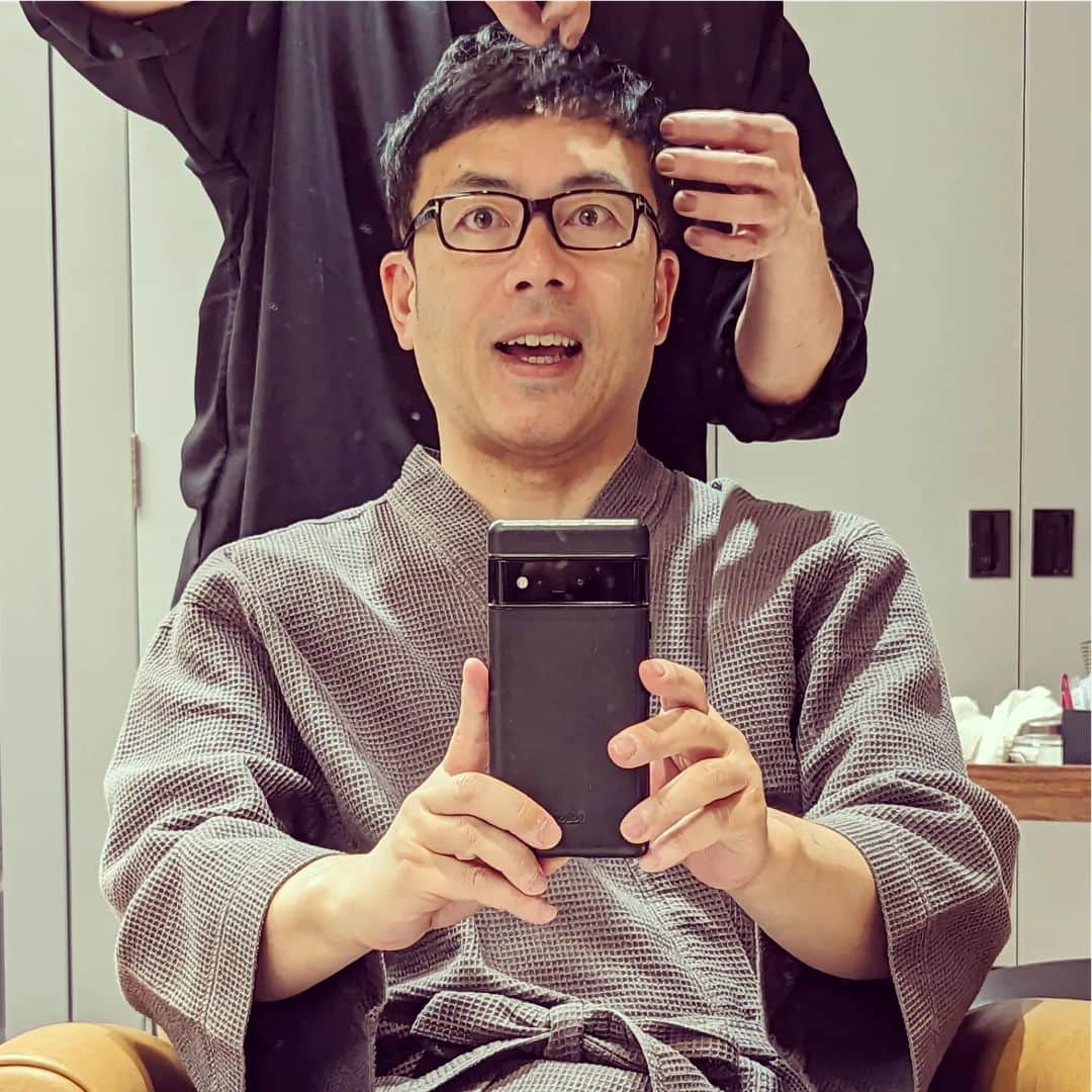 上念司さんのインスタグラム写真 - (上念司Instagram)「散髪行ってきた！！ @hair_and_spa_amilla   #haircut #美容室」6月7日 15時43分 - tsukasajonen