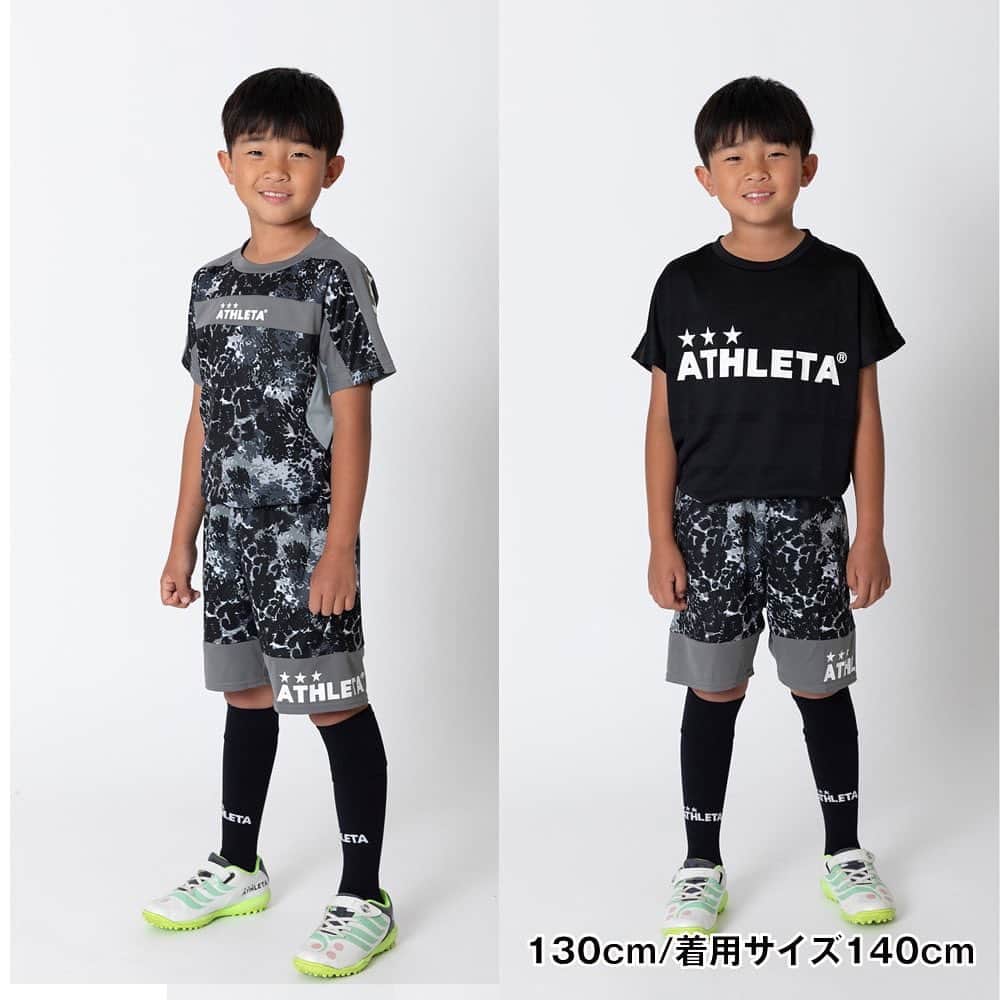 ATHLETAさんのインスタグラム写真 - (ATHLETAInstagram)「・・・  2023年 ジュニアSummer Set (Jr.合宿セット)  子供/ジュニア/キッズ用トレーニングセット!! 毎年好評を頂いているのお得なアスレタ合宿セット  【セット内容】合計4点セット ◆半袖プラクティスシャツ ◆プラクティスパンツ ◆おまかせプラTシャツ(デザイン・素材はランダム) ◆マルチバッグ  Price: ¥7,150 (税込) Size: 110cm, 120cm, 130cm, 140cm, 150cm, 160cm  ※「おまかせプラTシャツ」の内容を指定することはできません。 ※各アイテムごとに異なるサイズを指定することはできません。 ※セット販売の為、初期不良品以外の交換・返品はできません。   着用サイズ目安： (モデル身長) NVY×FSA　130cm (120cm) NVY×WIN　140m (135cm) BLK×DGR　110cm (105cm) BLK×CHA　140cm (130cm)  #アスレタ #athleta #プラシャツ #プラパン #トレーニング #サマーセット #合宿セット #フットサル #サッカー #football」6月7日 16時27分 - athleta.jp