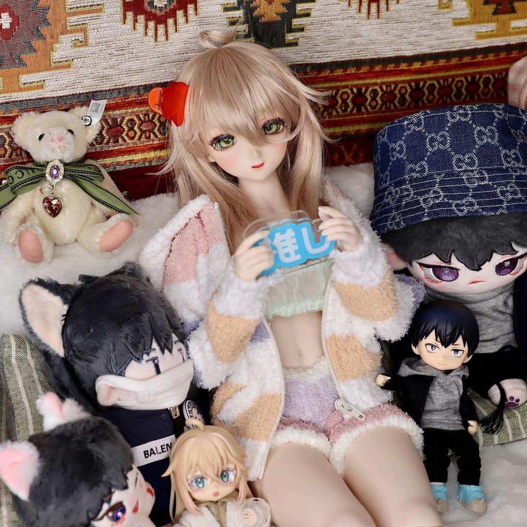 のインスタグラム：「💕eruko-san💕  #ドルフィードリーム #bjd #bjddoll #doll #volksdoll #dollfiedream #人偶 #人形  #animeart」