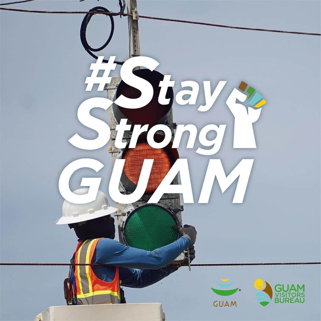 グアム政府観光局のインスタグラム：「＃StayStrongGUAM  今日も、一歩前進🇬🇺  #グアム #guam #HereWeGuam」