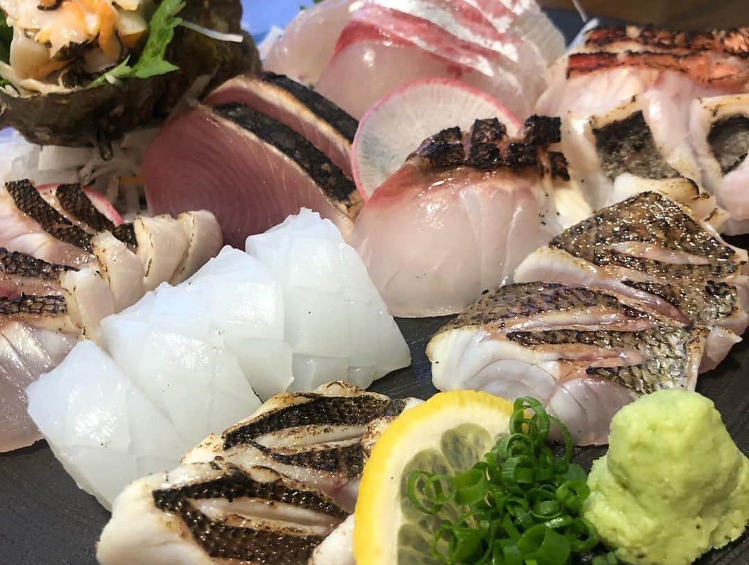 市川九團次 (4代目)のインスタグラム：「五島の海の幸！！ もう最高ですっ！！」