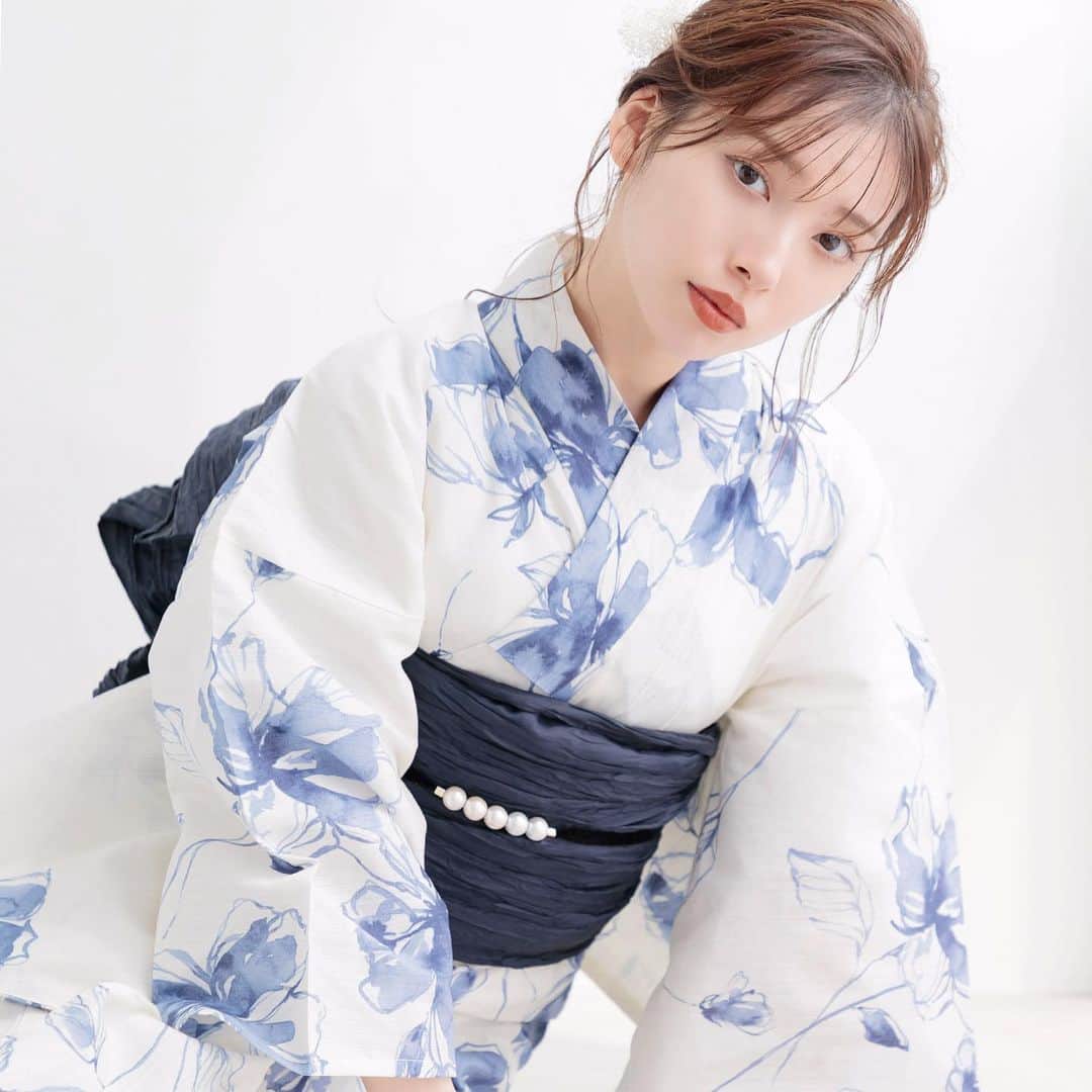 Dita 浴衣 泡沫の紫雲木 Ditaさんのインスタグラム写真
