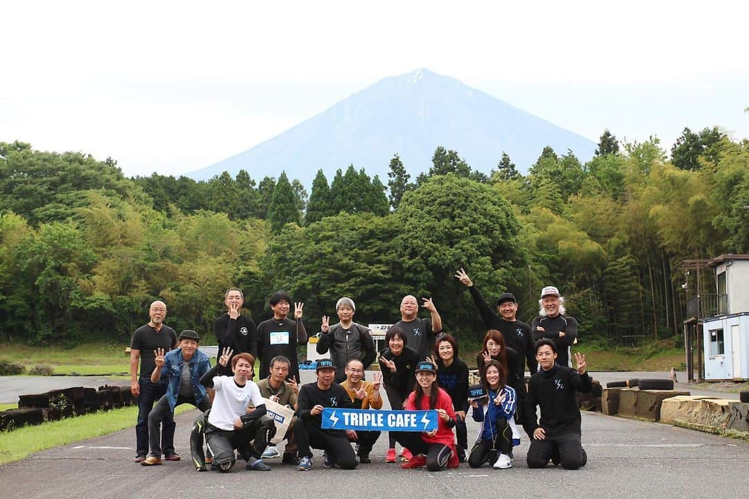 采女華さんのインスタグラム写真 - (采女華Instagram)「第5回 TRIPLE CAFE走行会@白糸スピードランド🏍💨」6月7日 18時14分 - 87uneme