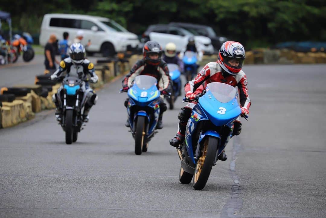 采女華さんのインスタグラム写真 - (采女華Instagram)「第5回 TRIPLE CAFE走行会@白糸スピードランド🏍💨」6月7日 18時14分 - 87uneme