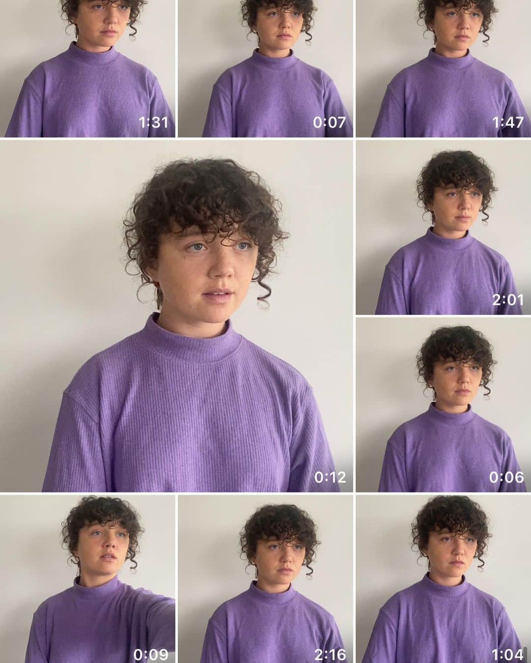 ステファニア・ラビー・オーウェンのインスタグラム：「When self tapes take way too long 🫠」