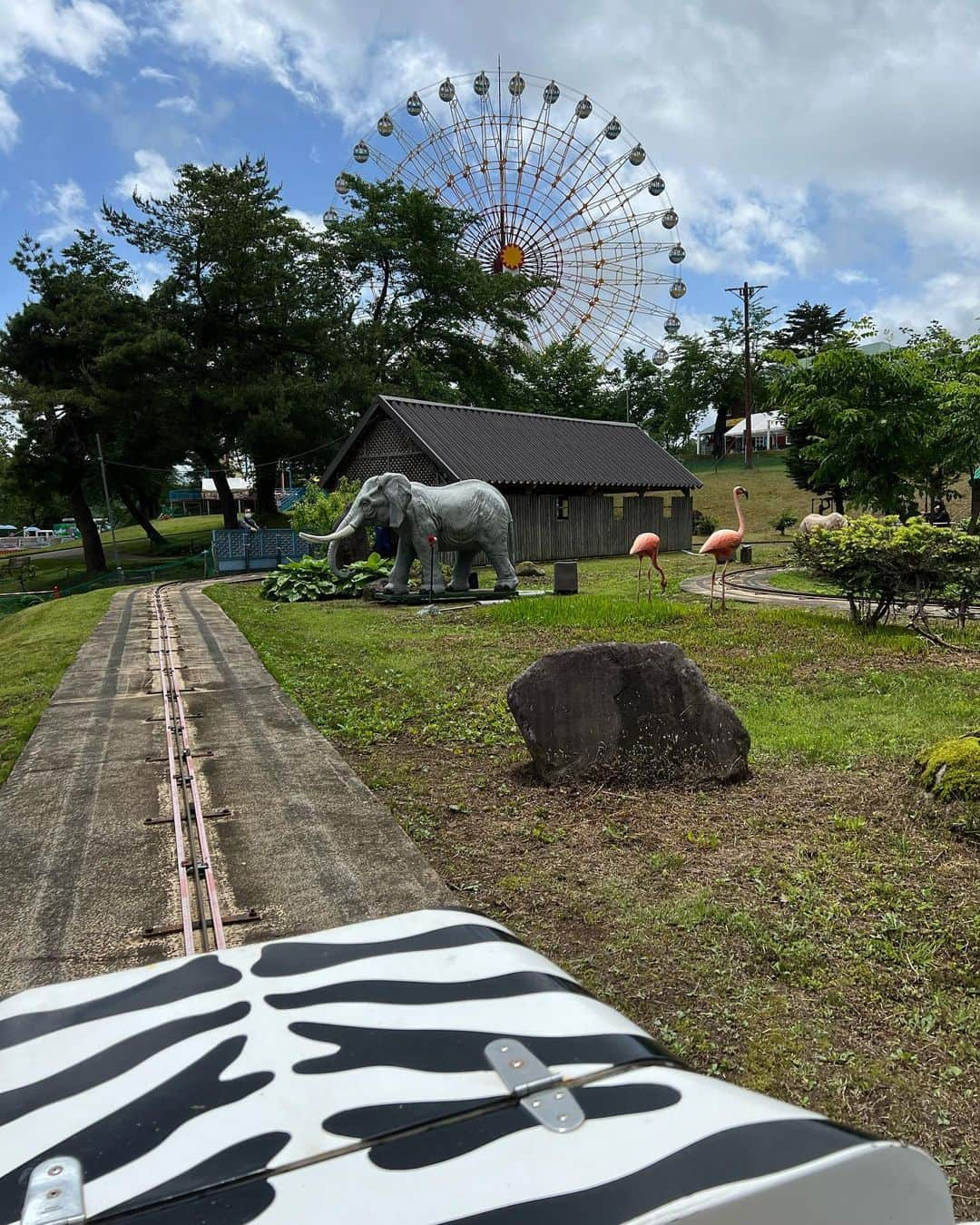 丸山裕理さんのインスタグラム写真 - (丸山裕理Instagram)「. 🎡🎠 . 先日、義実家に帰省したときのこと。 . ご近所に素敵なお庭があるとのことで みんなでお邪魔してきました🌿 . ご自宅にバラ園や農園があり(！) なんともすてきな空間でした。 今年は諦めていたイチゴ狩りも 思いがけずさせていただき嬉しかったです🍓𓂃𓈒𓏸 . 別の日は遊園地にも足を伸ばせて満足🎡 . 母ばっかり楽しんでしまったけど← 子どもにとって 刺激になっていたらいいです。 . #女の子ママ #子連れ旅行  #子連れ遊園地 #いちご狩り  #ホワイトベリー #いちご好き  #2022年3月生まれ #1歳2ヶ月  #ママコーデ #ママファッション  #キャミワンピース #ジャンパースカート  #ジプソフィア #マザーズバッグ」6月7日 20時37分 - yuri_maruyama1213