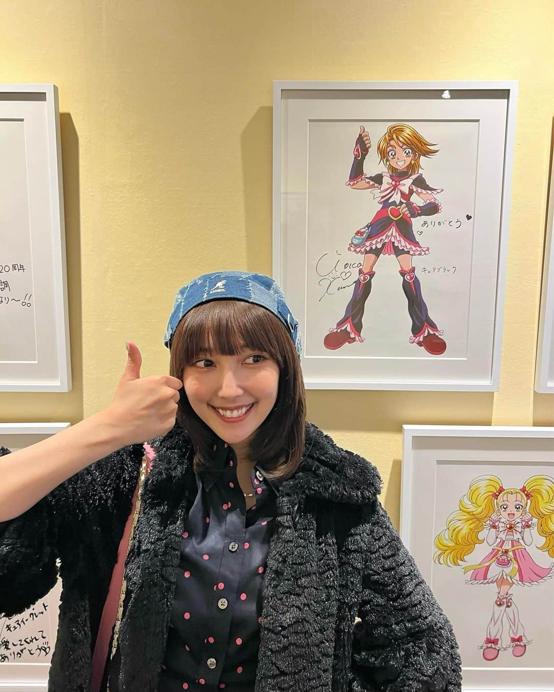 amiさんのインスタグラム写真 - (amiInstagram)「マツヤマイカ氏と行ったプリキュア展in名古屋💗💙1日遅れたけどお誕生日おめでとうマツヤマイカ #プリキュア展 #ふたりはプリキュア #名古屋」6月7日 21時19分 - amidesudoumo