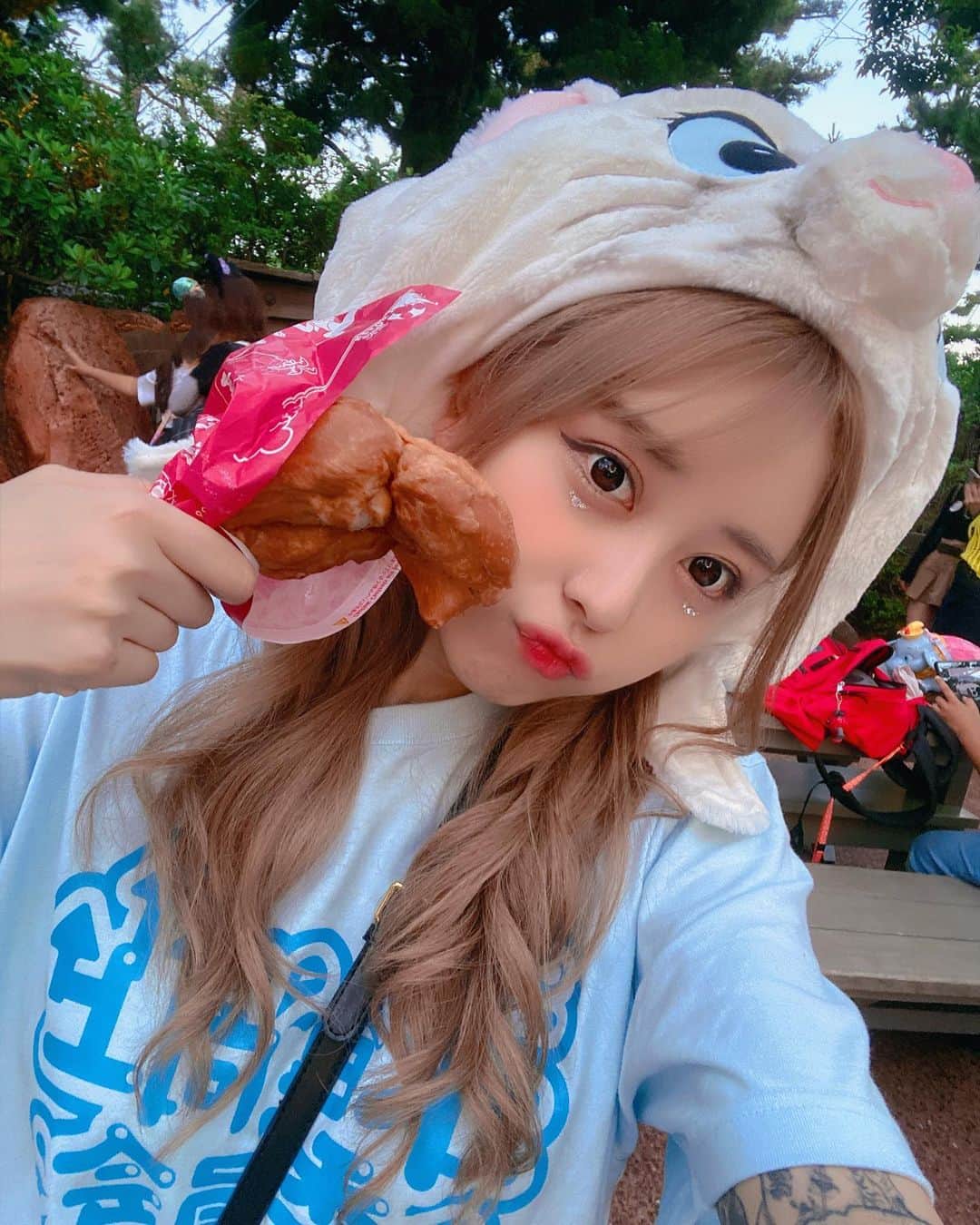 みなのインスタグラム：「夏が始まるね🎐🩵🫧𓂃 𓈒𓏸🪽」