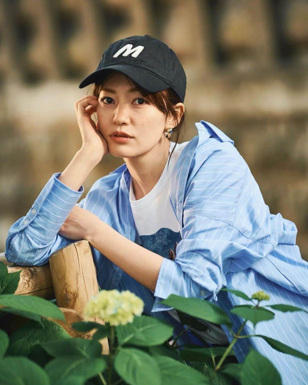 小林美季のインスタグラム：「🧢💠  梅雨ですね」
