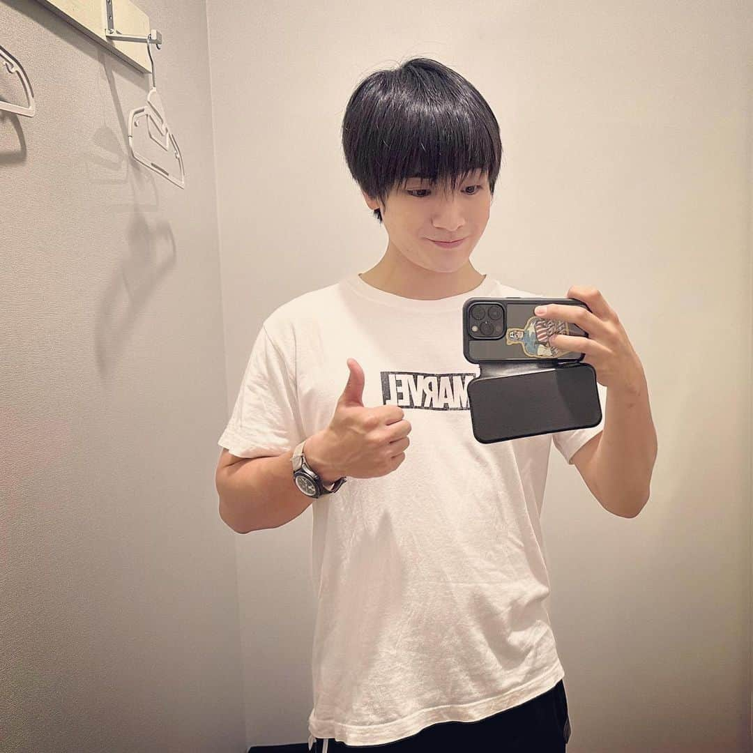 本田剛文さんのインスタグラム写真 - (本田剛文Instagram)「順調に筋トレ続けております！ 細く長く！運動習慣！  #トレーニング #ジム #ほどよい #肉体 #MARVEL #Tシャツ #モチベーション  #ボイメン #本田剛文」6月7日 23時01分 - boymen_honda