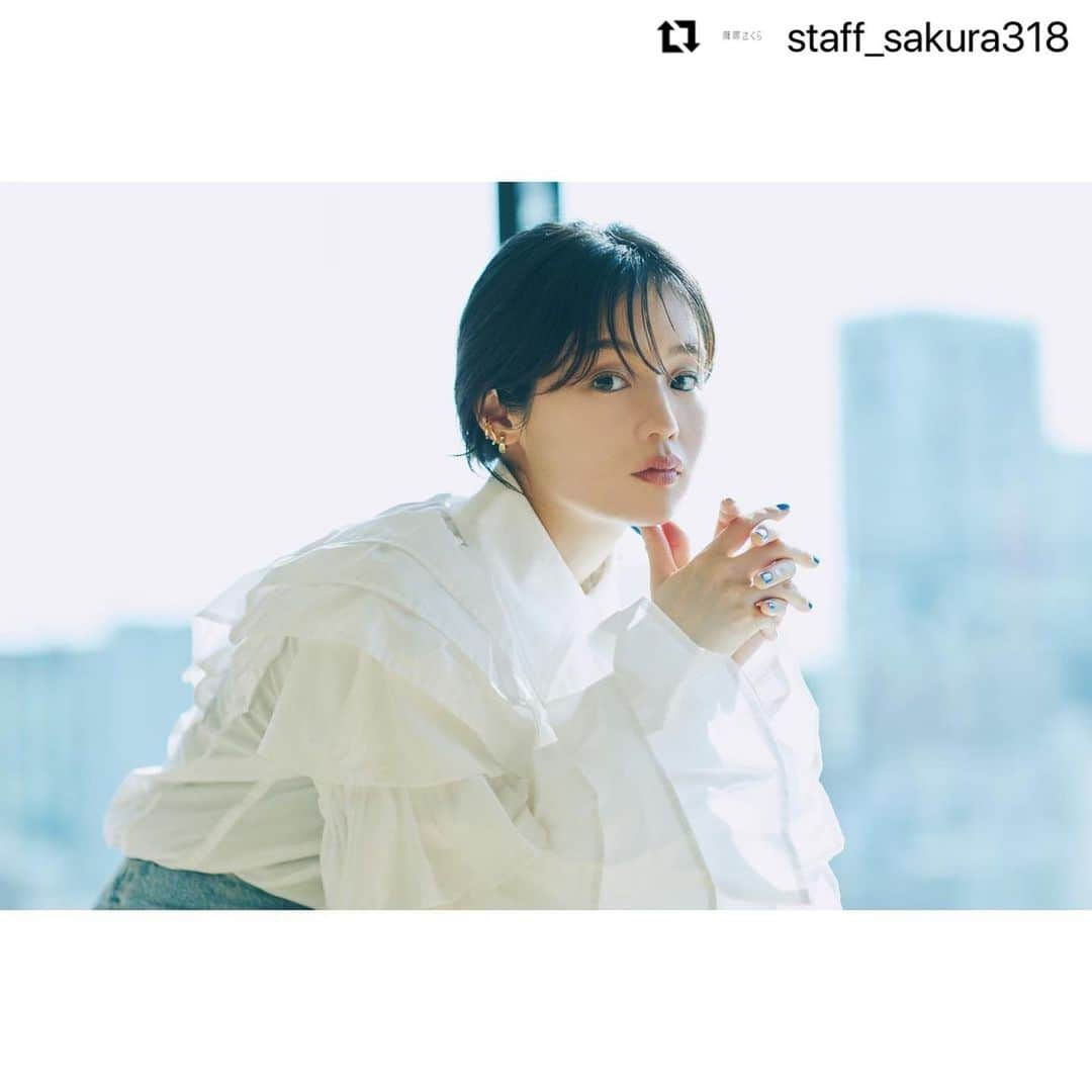 アツシナカシマのインスタグラム：「#atsushinakashima #アツシナカシマ #藤原さくら @staff_sakura318 @the.pr_」