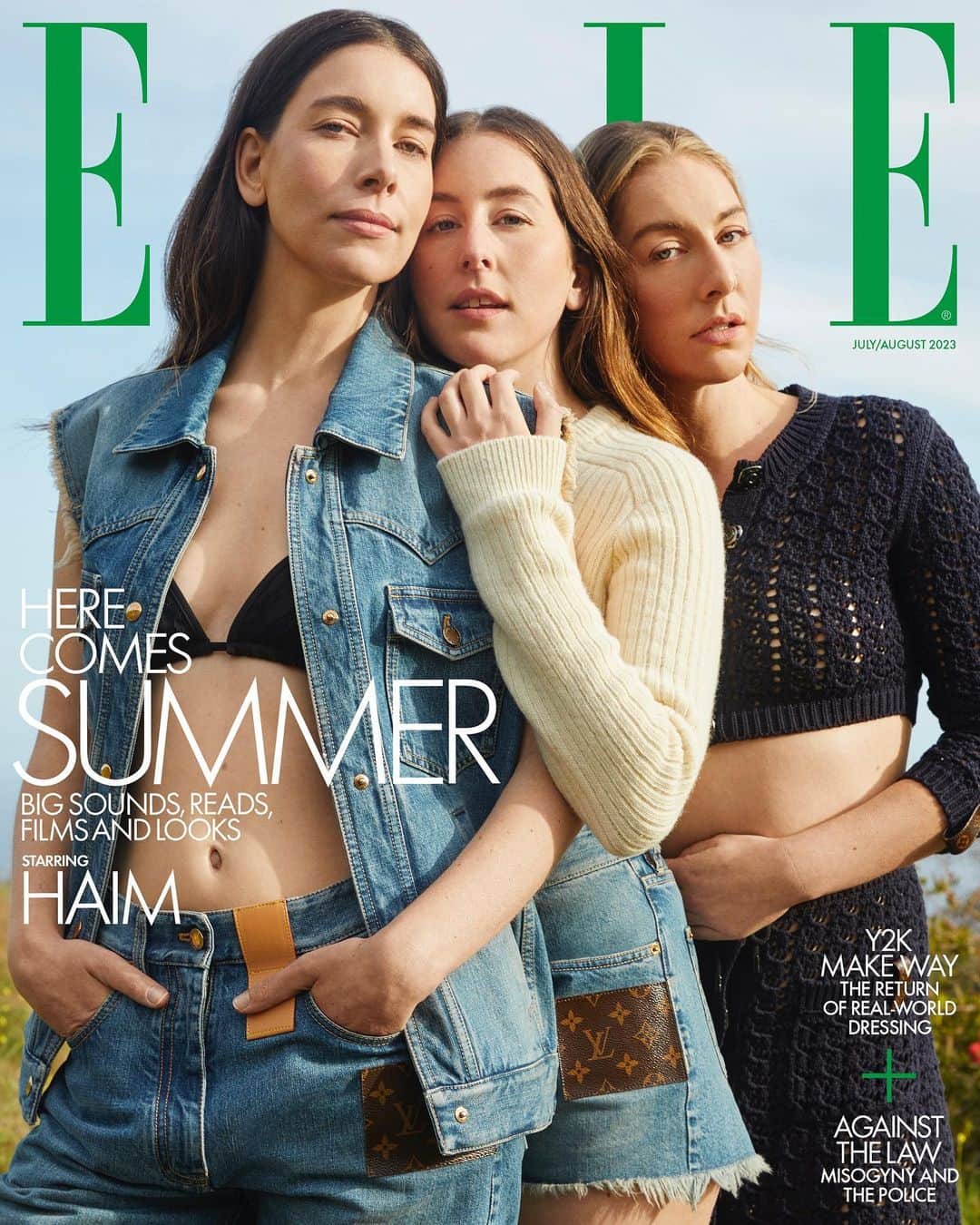 ハイムのインスタグラム：「and just like that… @elleuk turned us from winter girls into summer girls」