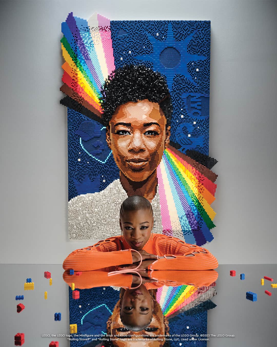 LEGOさんのインスタグラム写真 - (LEGOInstagram)「When you bring together a whole load of LEGO bricks and Samira Wiley (@whododatlikedat), amazing things happen! 🙌 Check out Samira's story of self-discovery, her feelings on the power of play, and see the details of the impressive, 41,000-brick portrait up close in the latest issue of Rolling Stone! 🤯💖   #EveryoneIsAwesome #Pride」6月8日 1時00分 - lego