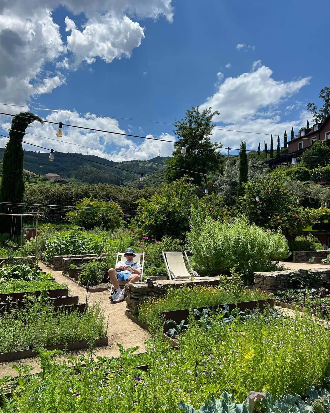 エイサ・バターフィールドさんのインスタグラム写真 - (エイサ・バターフィールドInstagram)「I came back from Douro with a belly full of wine, tile paint on my hands and a big fat grin on my face. Also why aren’t there more Padel courts in London?  Thank you @sixsensesdourovalley for the treat.」6月8日 2時59分 - asabopp
