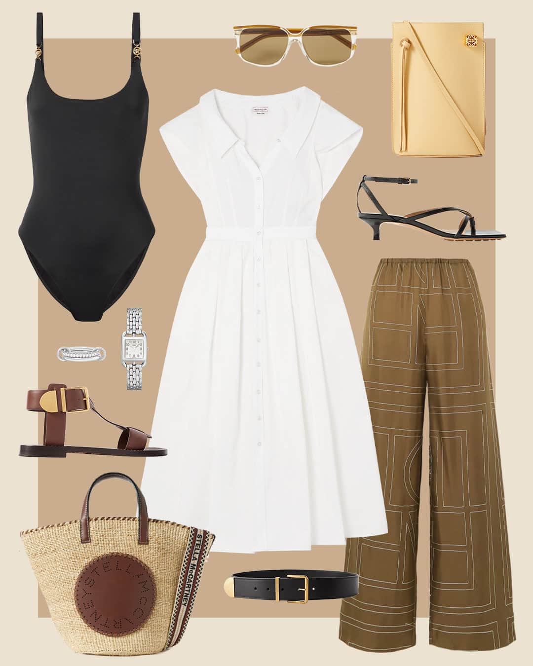 ネッタポルテのインスタグラム：「WARDROBE STAPLES: Presenting our edit of timeless foundation pieces to wear this season and beyond.  Tap the link in bio to shop at #NETAPORTER.」
