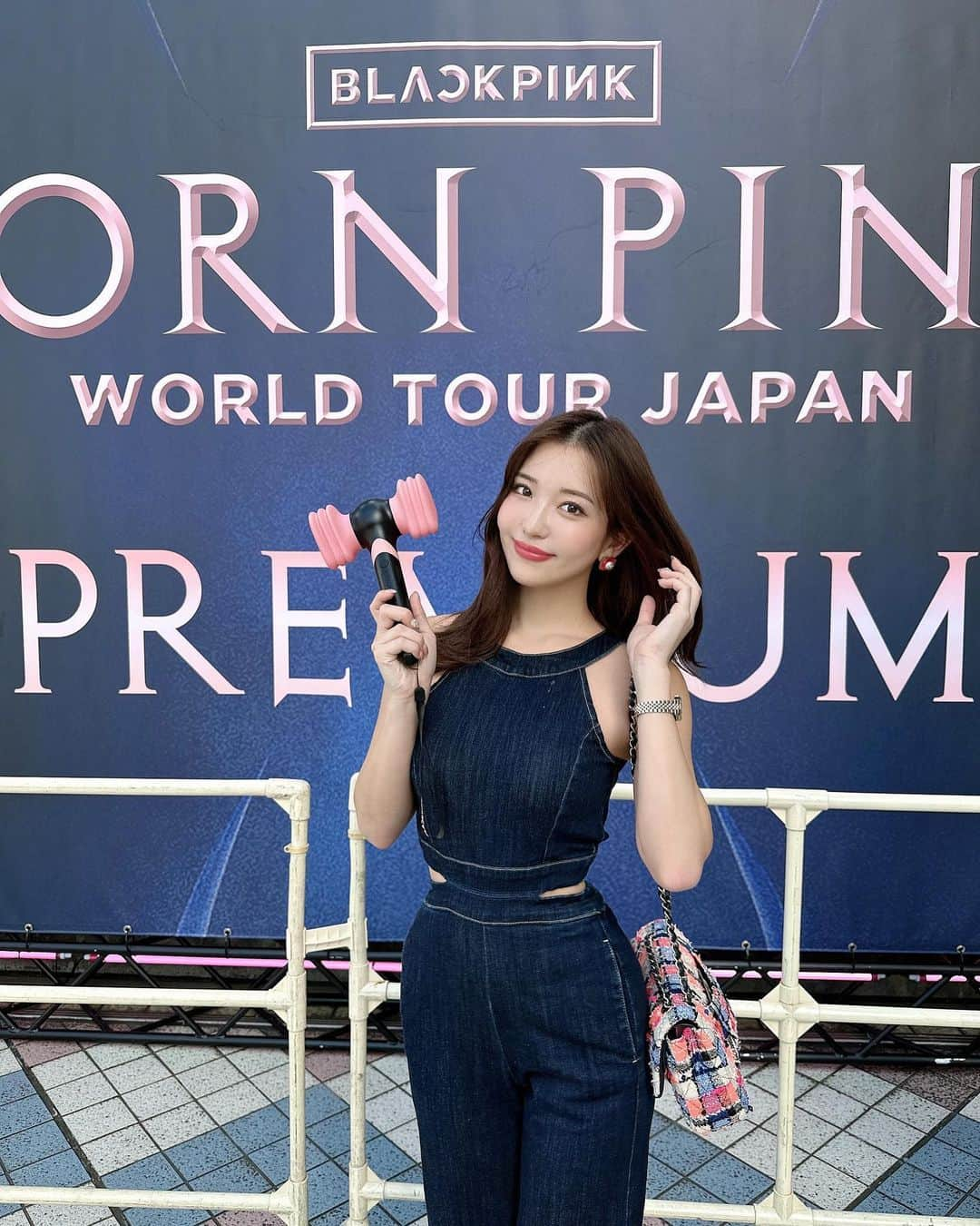 COCOさんのインスタグラム写真 - (COCOInstagram)「投稿あげ直し😚 BLACKPINK world tour japan！ in 京セラドーム🏟️  お洋服の質問が多かったのですが @gydajp です🩶 #blackpink #bornpink」6月8日 13時35分 - coco_coco000