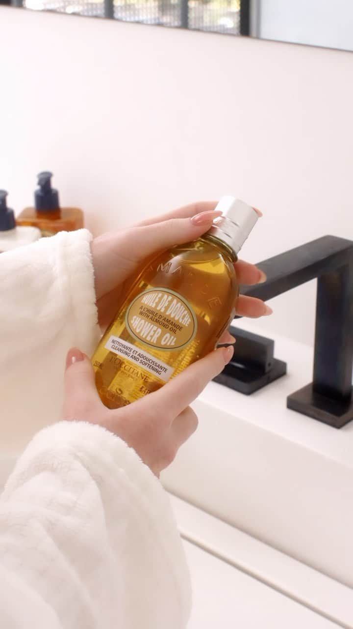 マリーナルイバルボサのインスタグラム：「Uma das coisas que mais amo em ser embaixadora de @loccitane_br: ter estoque infinito da linha Amêndoa na minha casa hihi vocês sabem que não falta na minha rotina! 💛   E pensando em todos os meus amigos que pedem meus produtos e claro, todos vocês que amam ou querem testar, eu e L’occitane decidimos liberar um cupom de desconto especial para você se presentear ou presentear quem você ama. Já aproveita que tá chegando o Dia dos Namorados e corre no site de @loccitane_br e usa o cupom MARINA!」