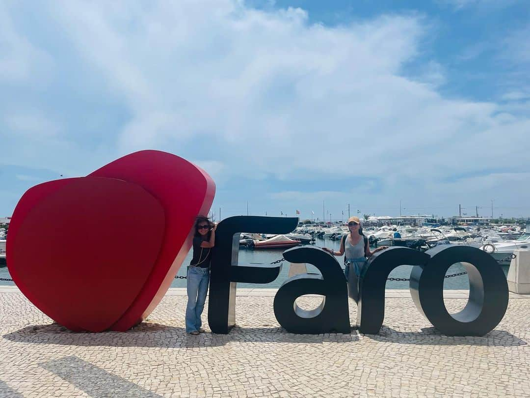 黒田愛美のインスタグラム：「#faro #portugal  #アルガルヴェ #ポルトガル #ポルトガル旅行 #親子旅 #黒田愛美」