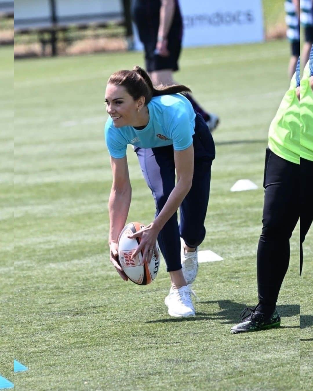 Just Jaredさんのインスタグラム写真 - (Just JaredInstagram)「Kate Middleton, aka Catherine, Princess of Wales, was having a good time while playing in a rugby game as part of her visit to the Maidenhead Rugby Club in support of the Shaping Us campaign #KateMiddleton #ThePrincessofWales #PrincessCatherine #BritishRoyalFamily Photos: Backgrid」6月8日 8時25分 - justjared