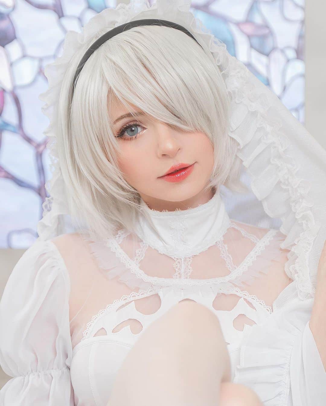 ソフィーさんのインスタグラム写真 - (ソフィーInstagram)「Are you going to marry 2B?   #2b #2bcosplay」6月8日 15時01分 - peachmilky_