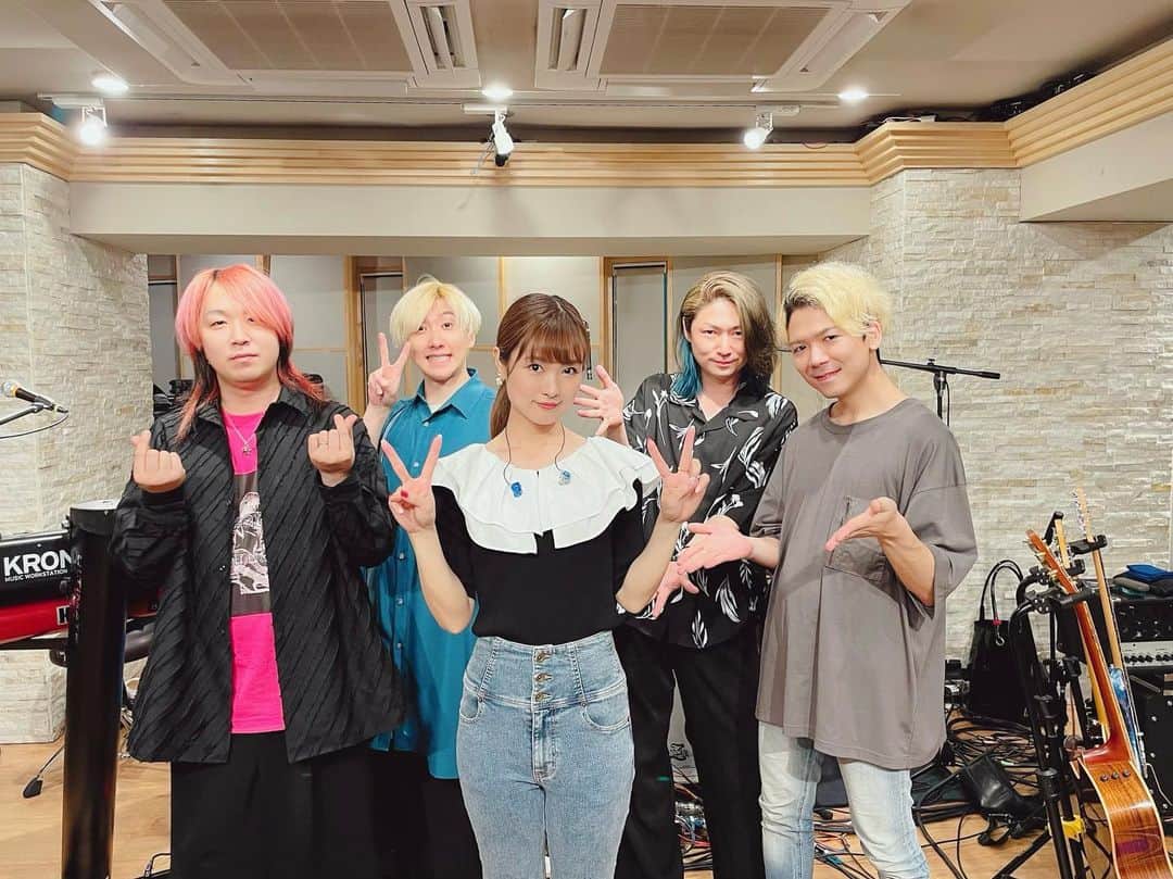渕上舞のインスタグラム：「#これからもみんなのアイドル #渕上舞 #岩切信一郎 さん #パスタ さん #谷島シュン さん #生田目勇司 さん」