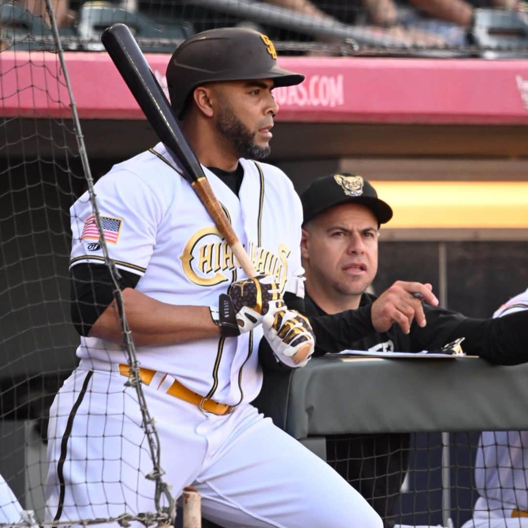 ネルソン・クルーズのインスタグラム：「Nelson Cruz’n around the bases! #feartheears #milb #padres #baseball」